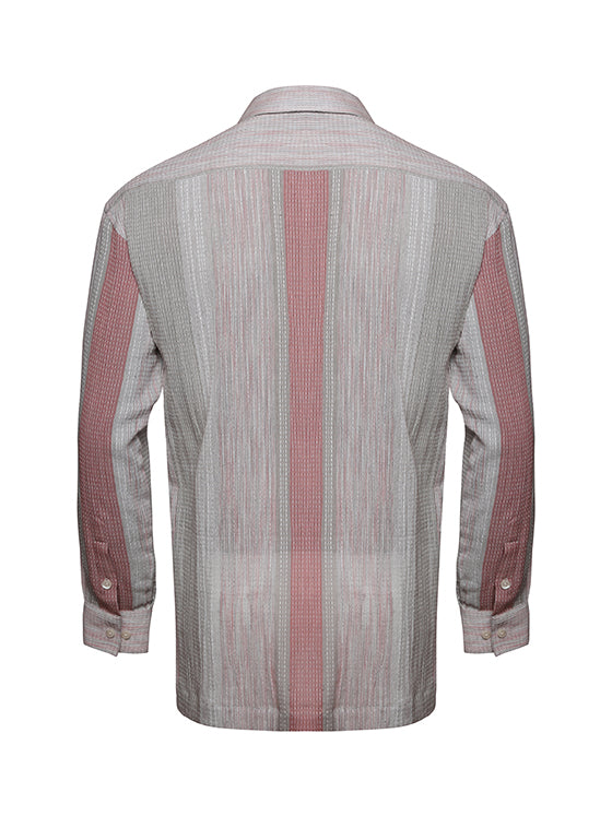 CRINKLED-COTTON SHIRT