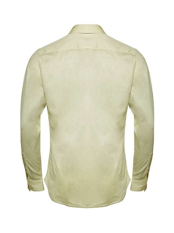 LEMON GIZA-COTTON SHIRT