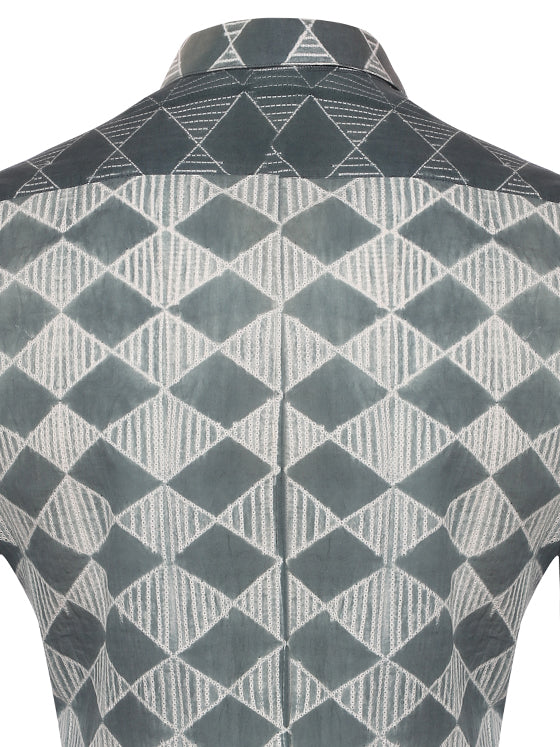 SHIBORI PRINTED SHIRT