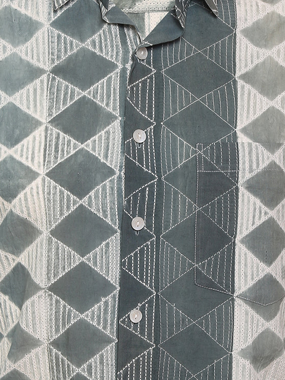 SHIBORI PRINTED SHIRT