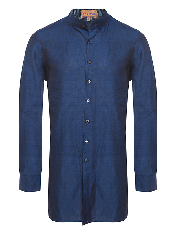 LONG BLUE SHIRT