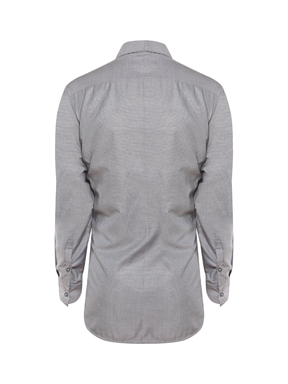 GREY COTTON SHIRT