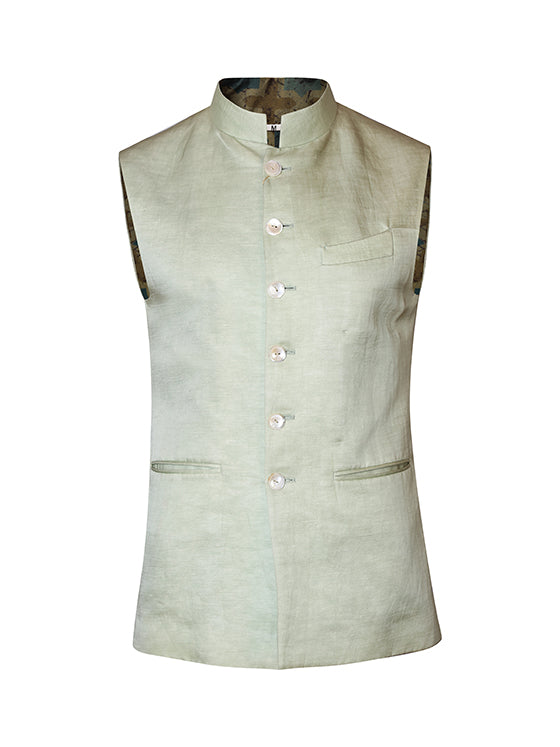 Linen Nehru Jacket
