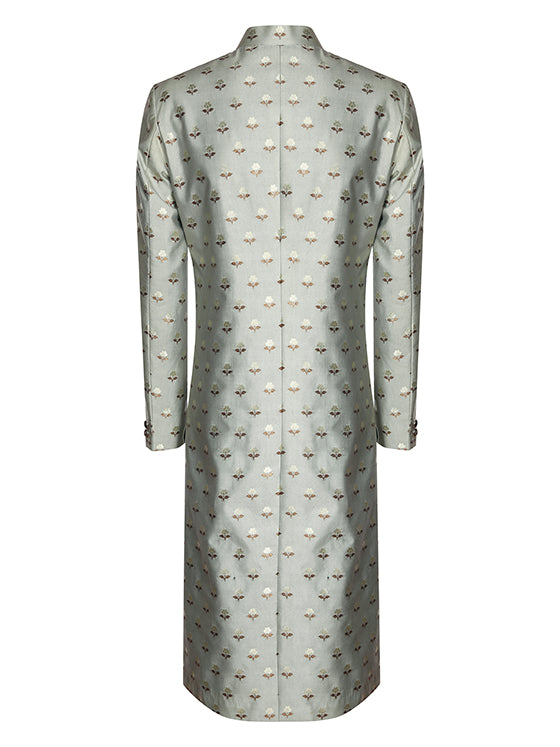 Jacquard Motif Sherwani