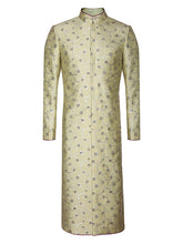 Hand Embroider Raw Silk Sherwani