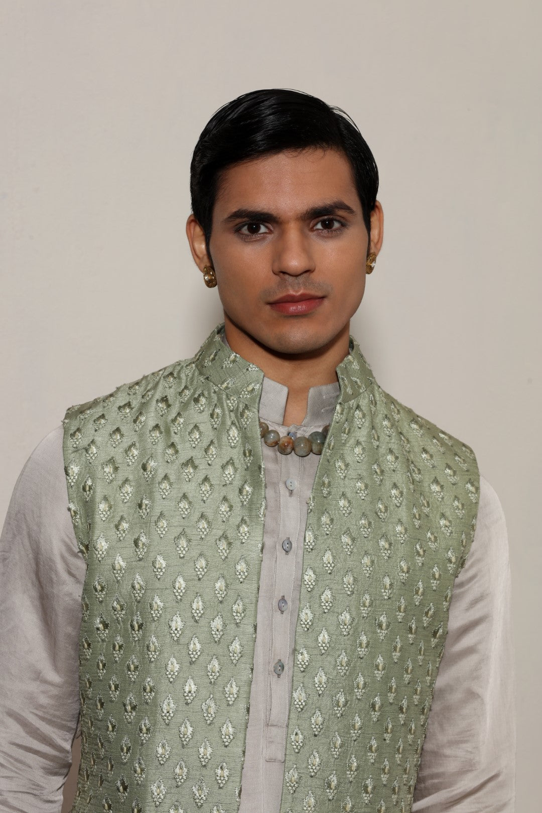 Green Booti Bundi Set