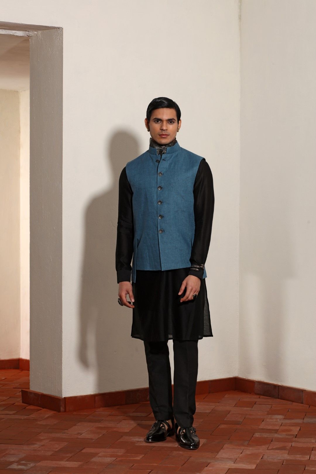 Linen Bundi Set