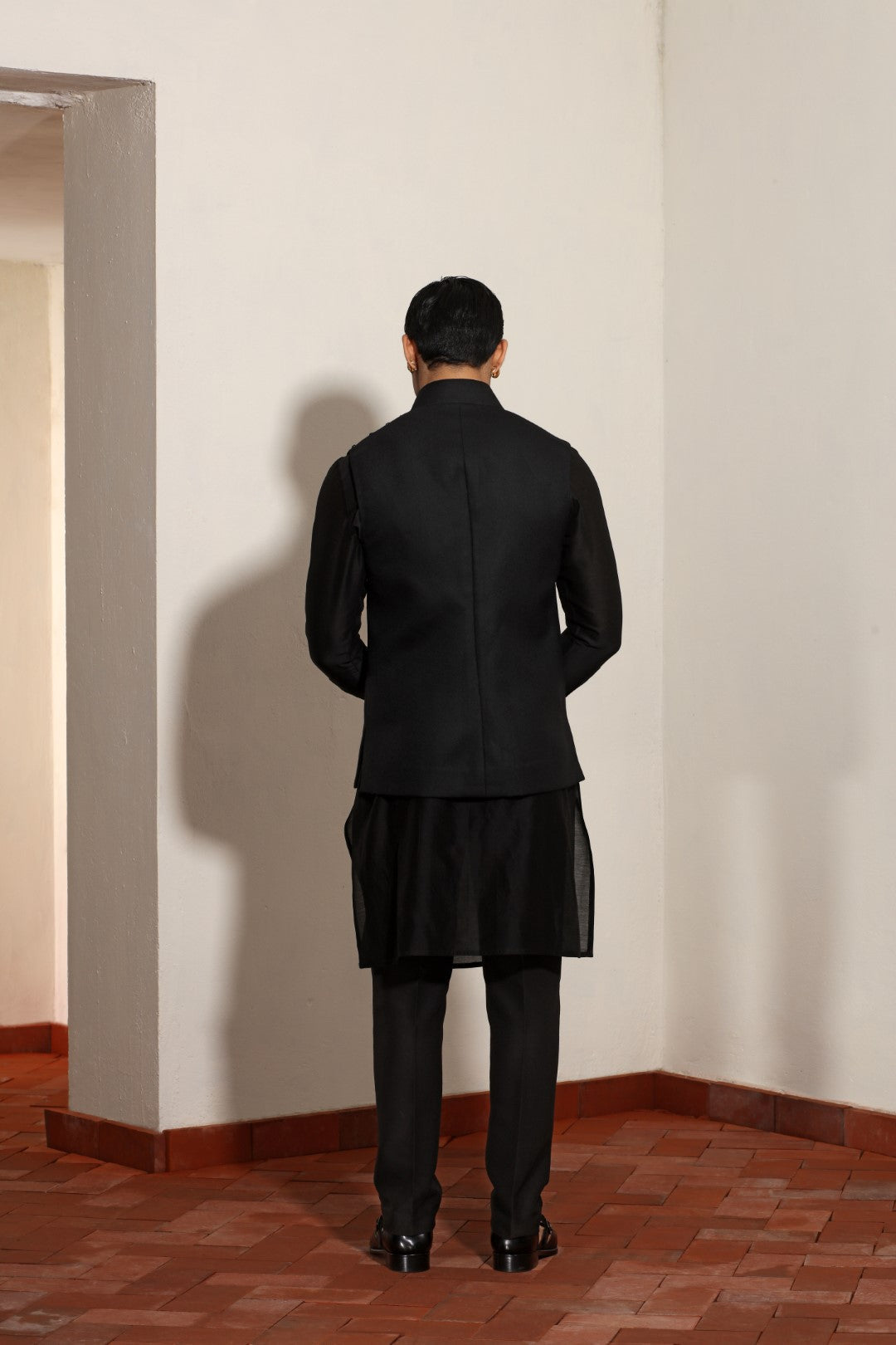 Crepe Wool Bundi Set
