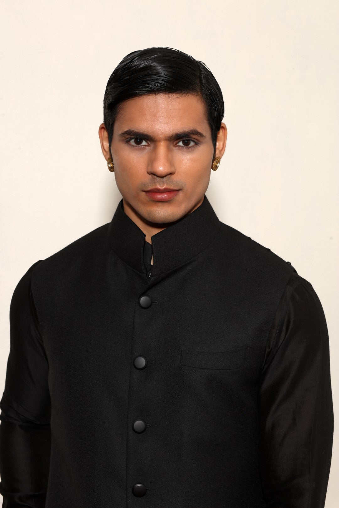Crepe Wool Bundi Set