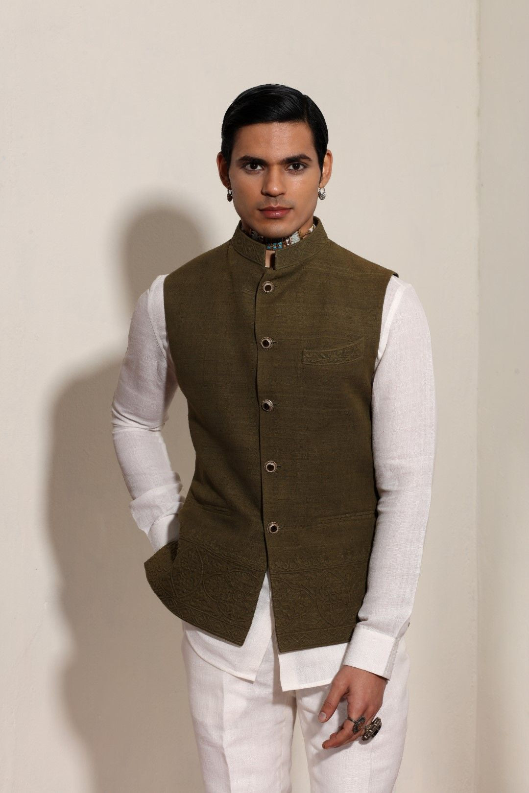 Matka Silk Corded Bundi Set