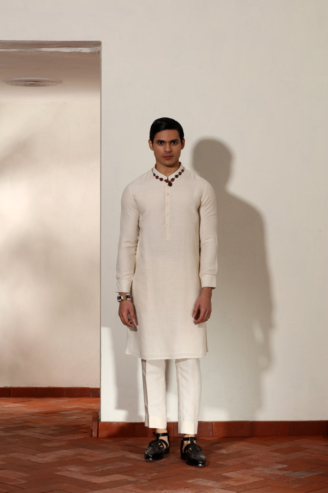 Matka Silk Kurta Set