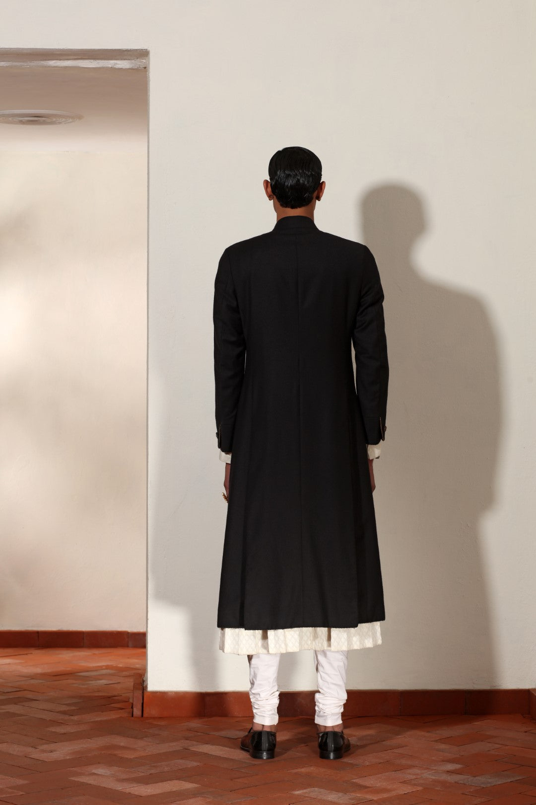 Crepe Wool Sherwani