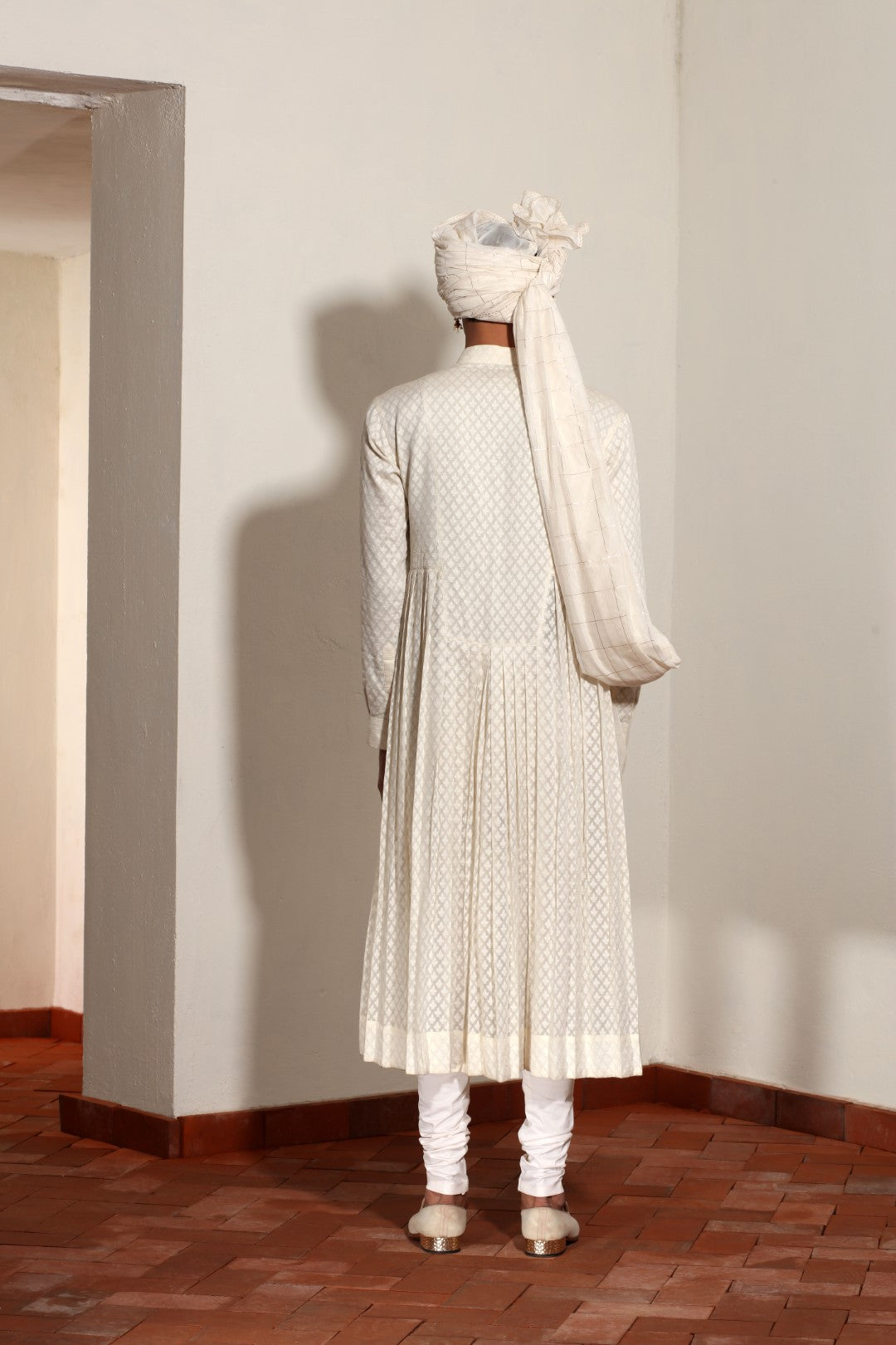 Fully Pleated Kurta Set