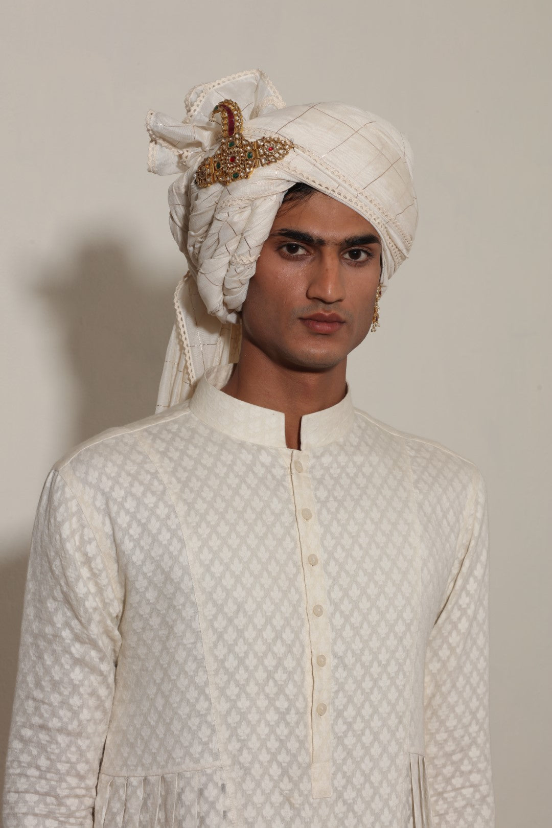 Fully Pleated Kurta Set