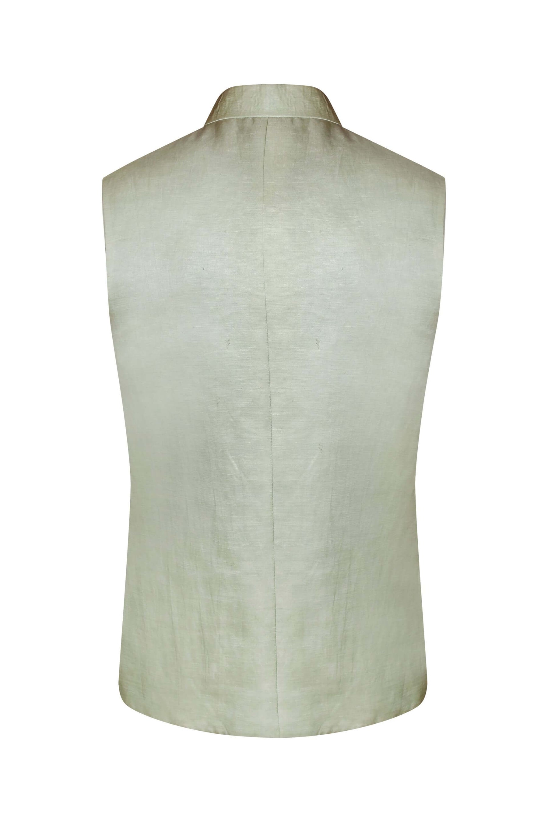 LINEN SATIN JACKET
