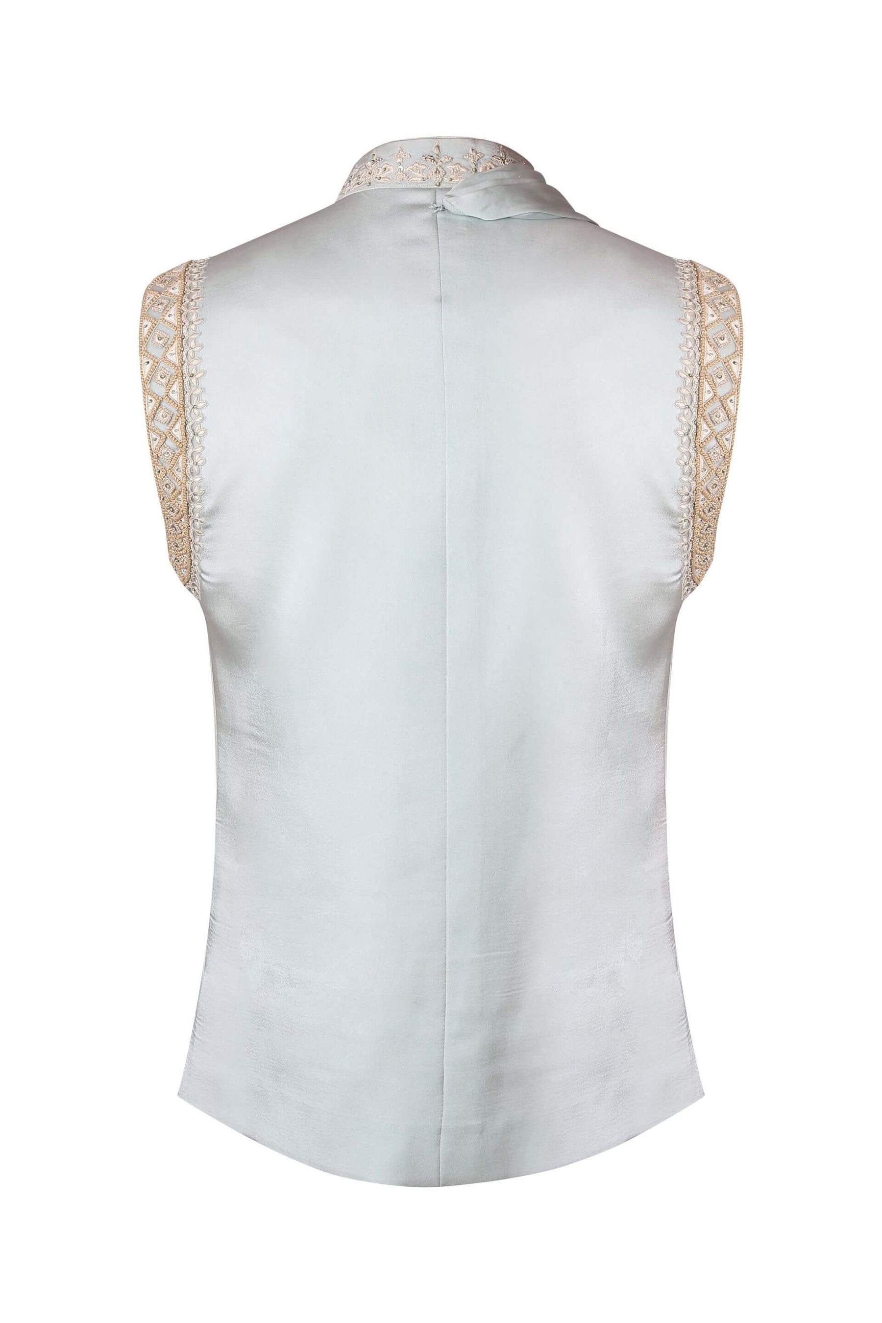 DRAPED NEHRU JACKET