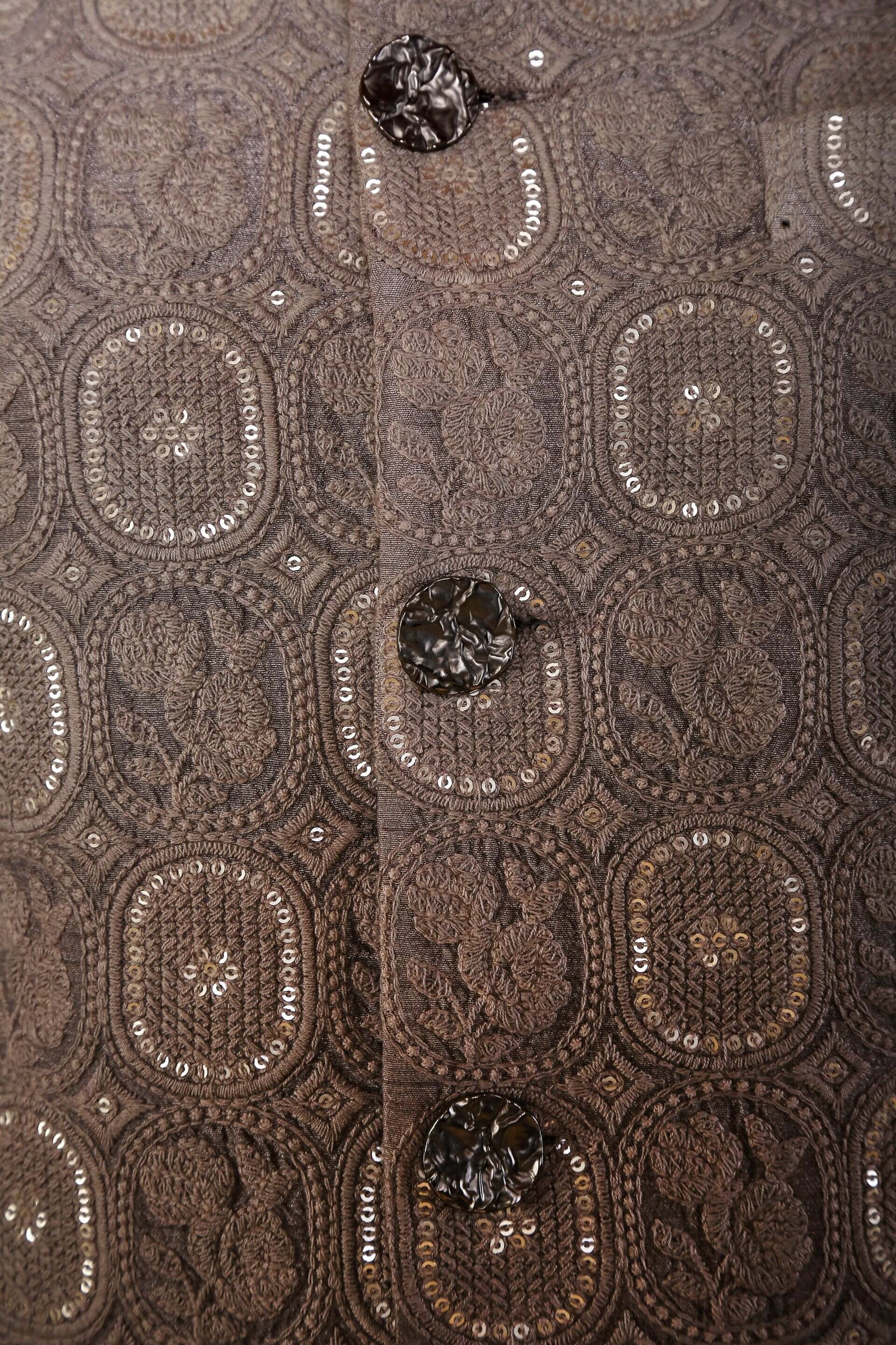 OMBRE EMBROIDERED BUNDI