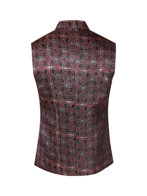 Silk Printed Nehru Jacket