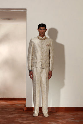 Brocade Bandhgala Set