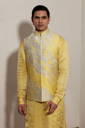 Yellow Waved Bundi Set