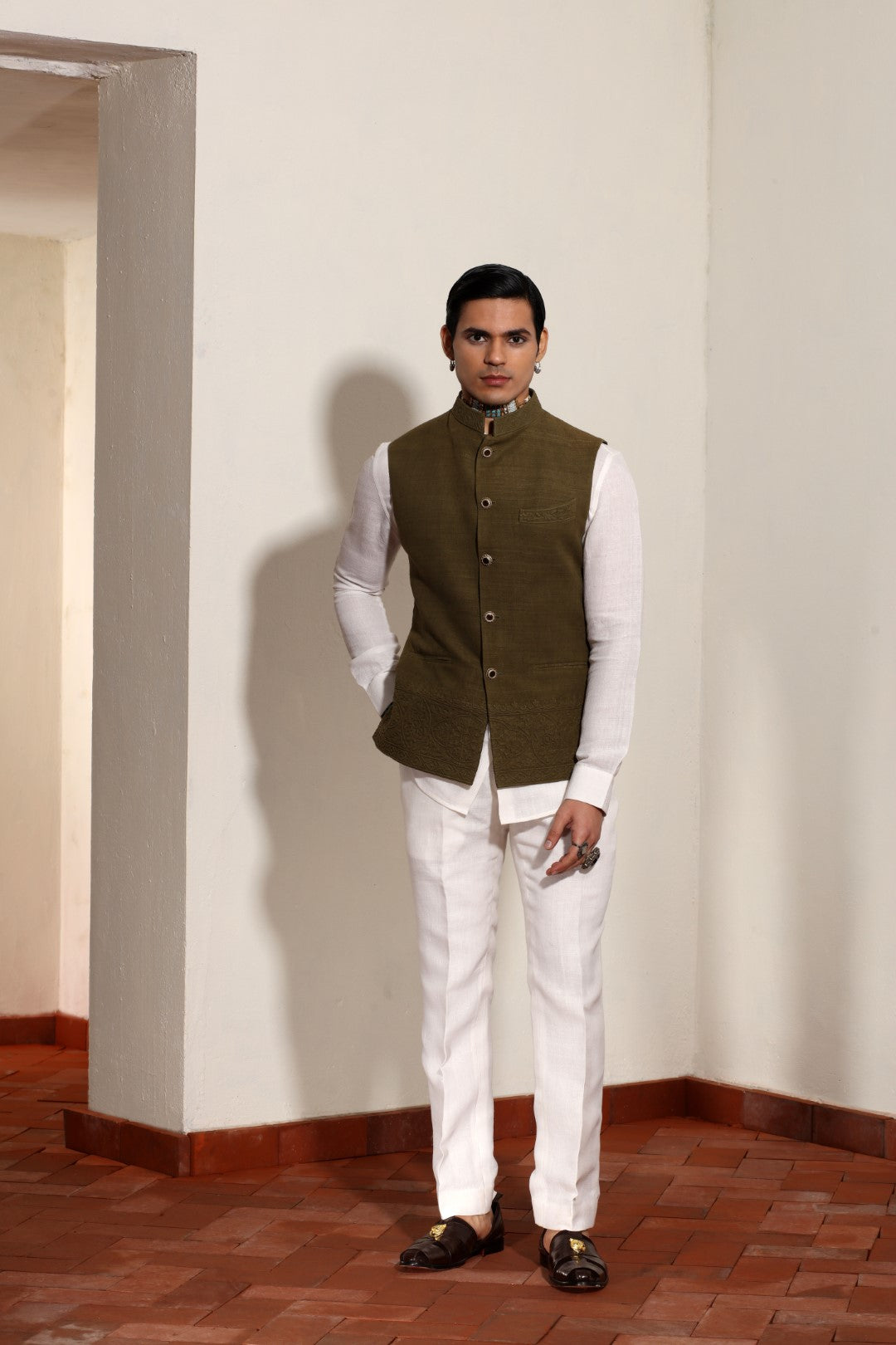Matka Silk Corded Bundi Set