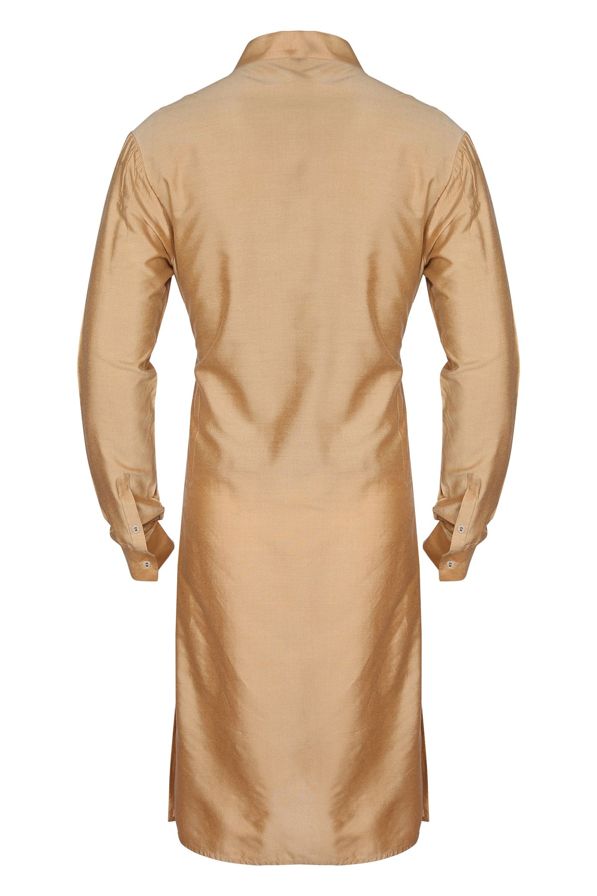 GOLD COLORED CLASSIC COTTON KURTA