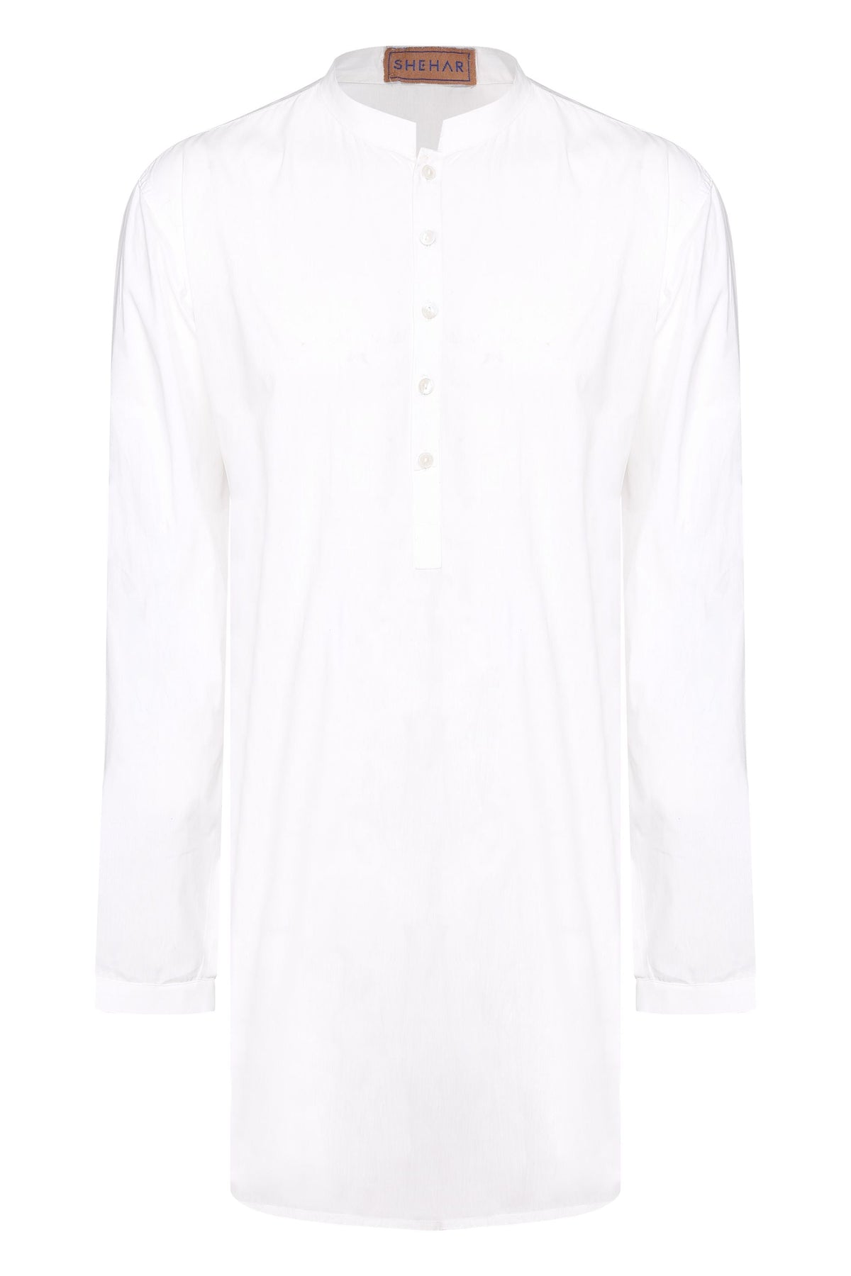 WHITE CLASSIC COTTON KURTA