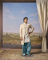 Landscape Embroidered Open Indo-Western