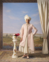 Pink Jewelled Sherwani Set