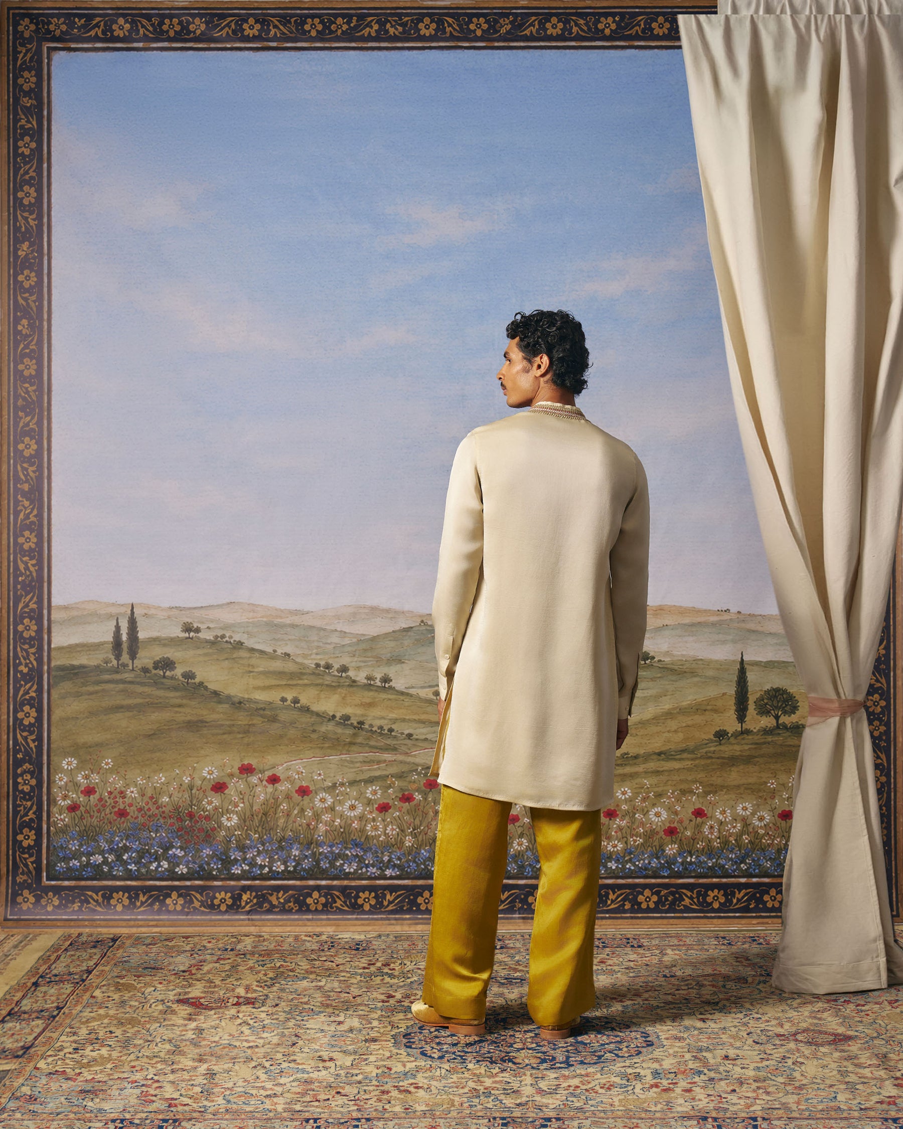 Yellow Jaal Bundi Set