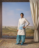 Firozy Ombre Corded Jaal Bundi