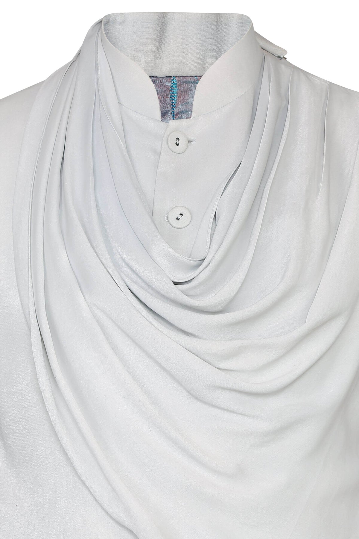DRAPED NEHRU JACKET