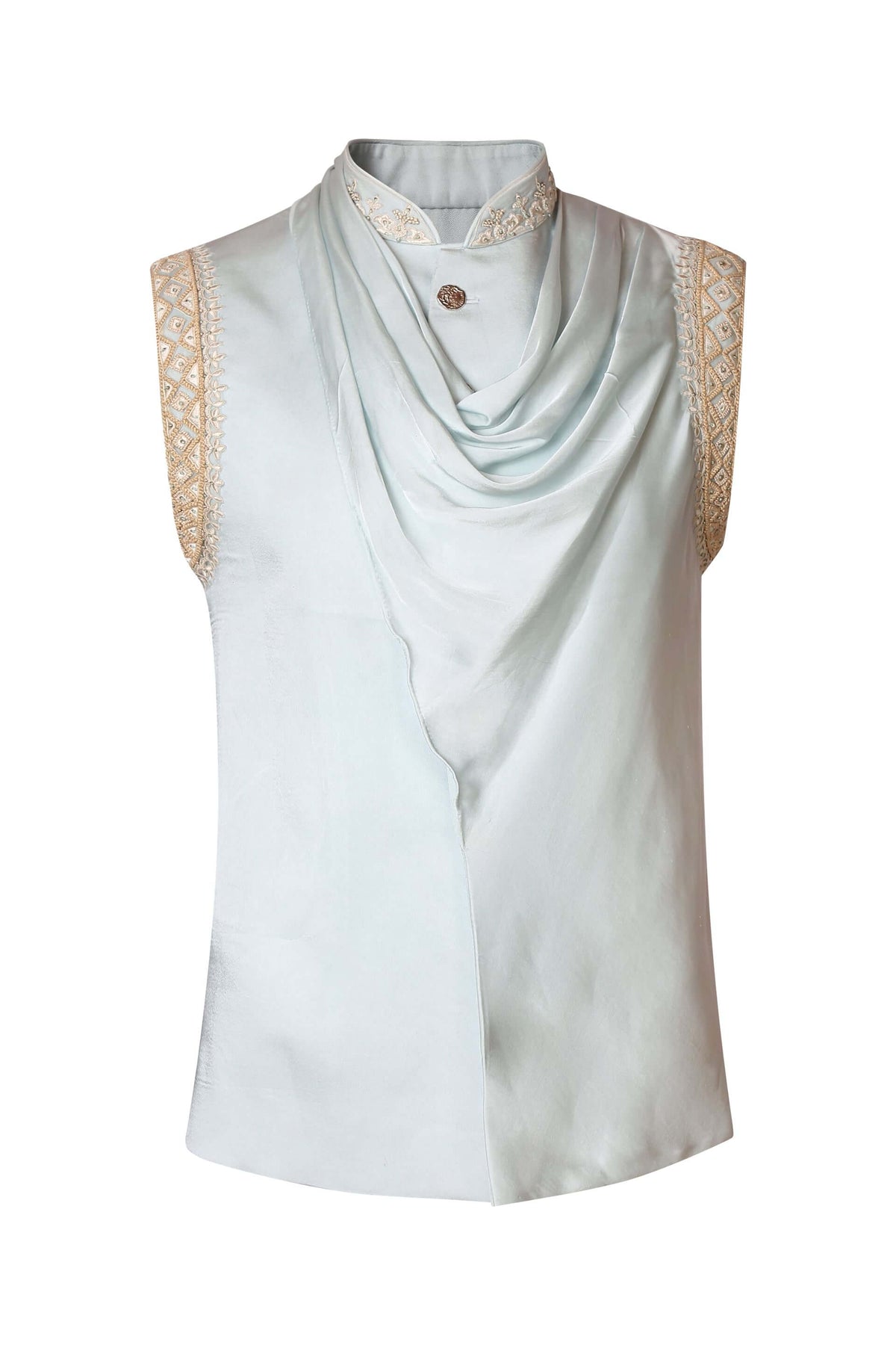 DRAPED NEHRU JACKET