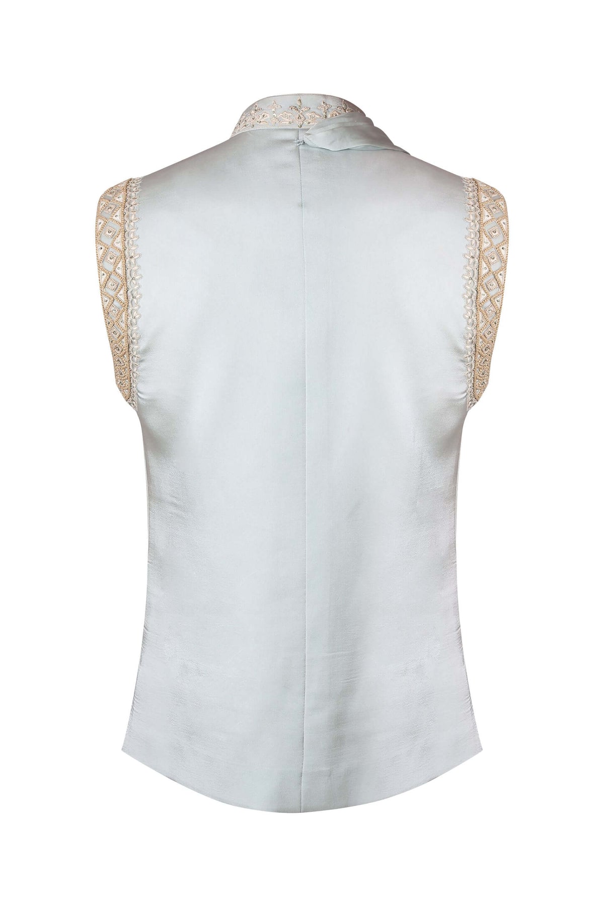 DRAPED NEHRU JACKET