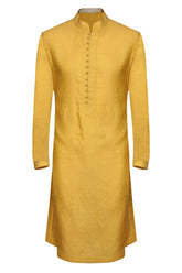 COTTON SILK JACQUARD KURTA