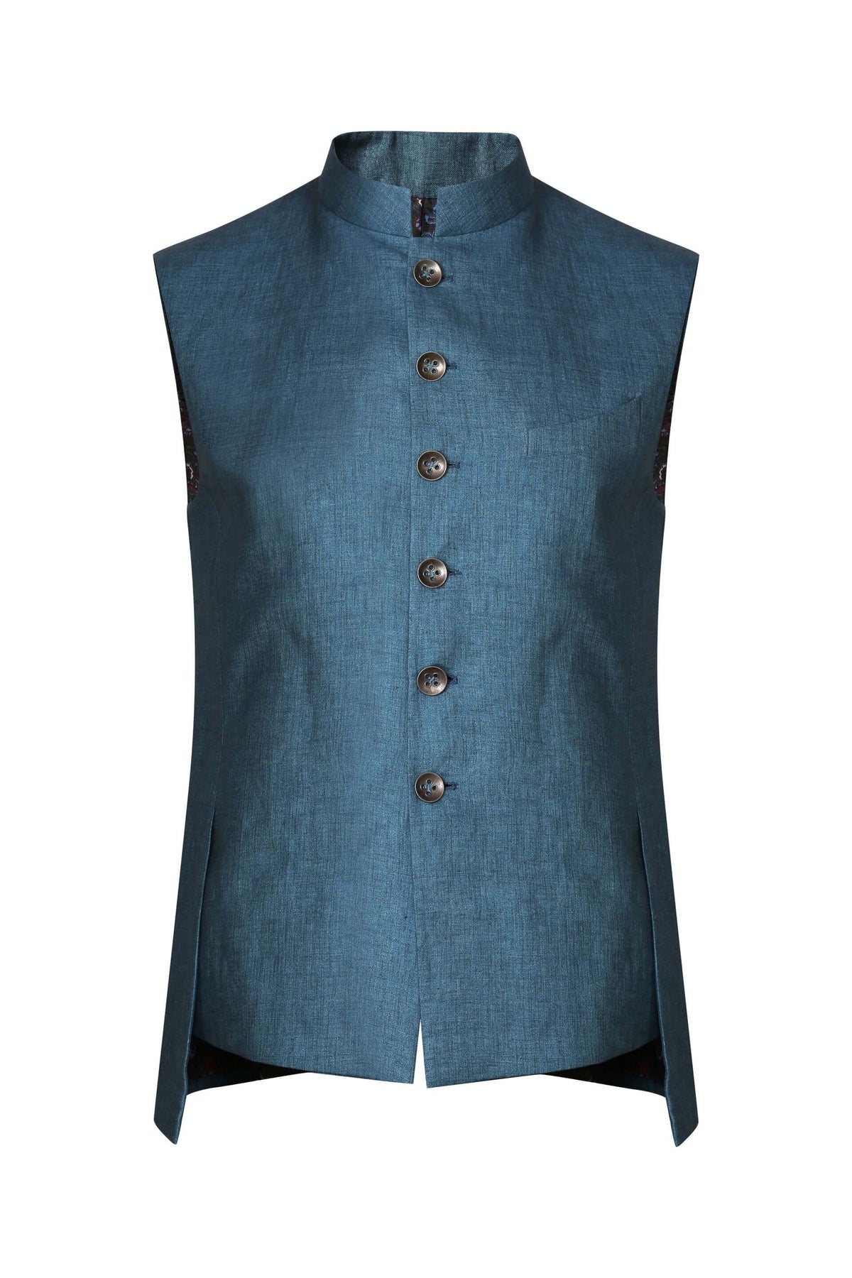 LINEN NEHRU JACKET