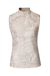 EMBROIDERED MATKA SILK BUNDI